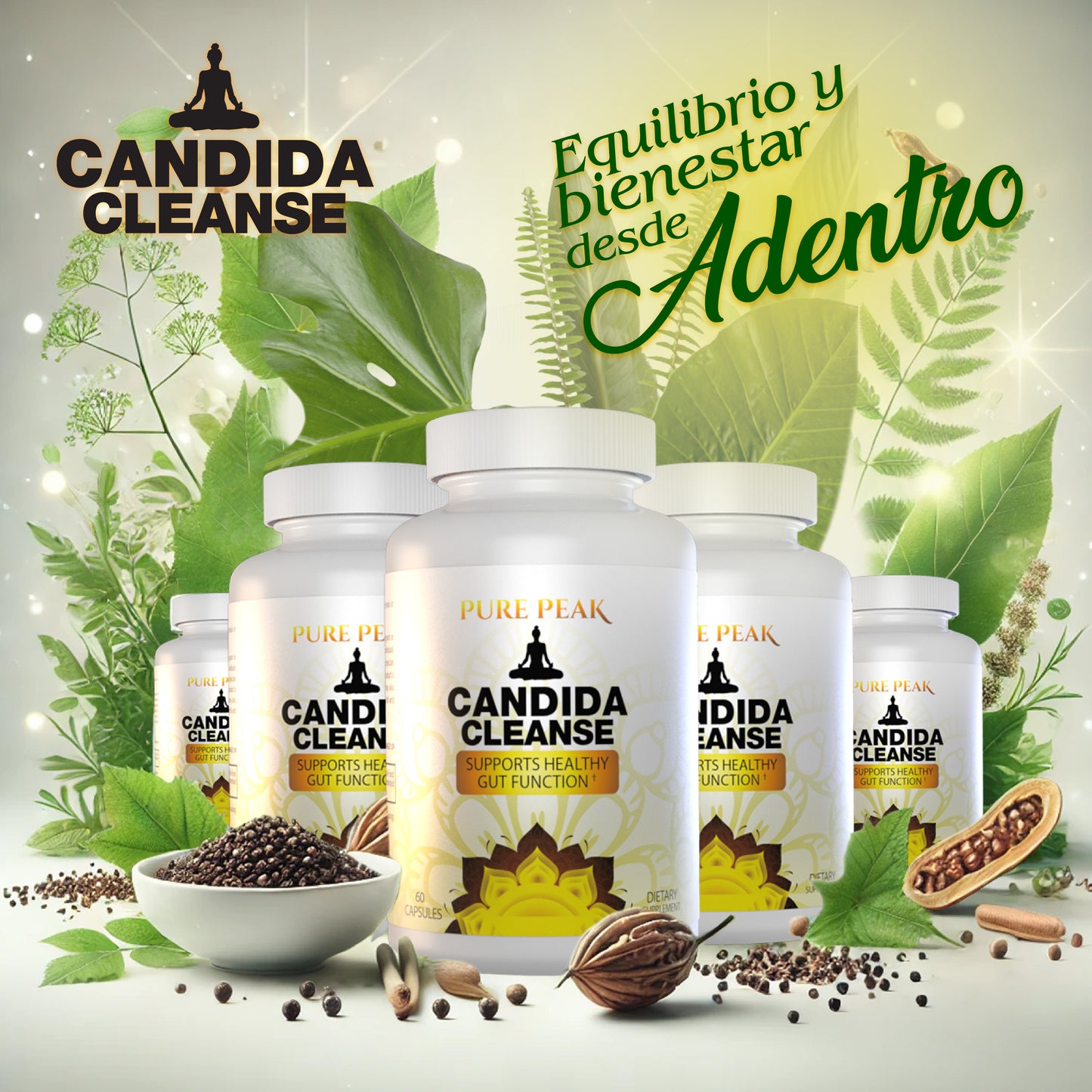🌿 CANDIDA CLEANSE – PURE PEAK