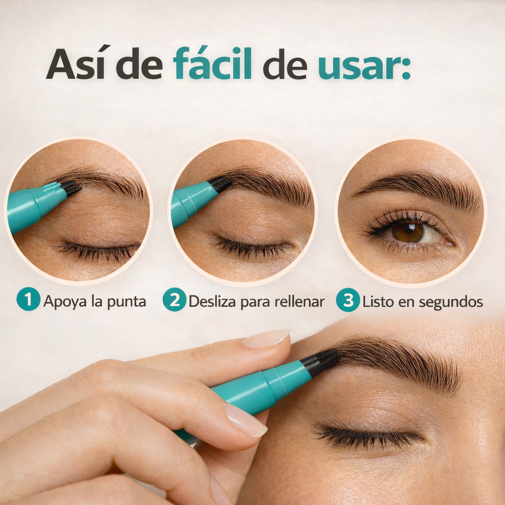 🔥 2x1 Delineador de Cejas Flower Secret 4D®