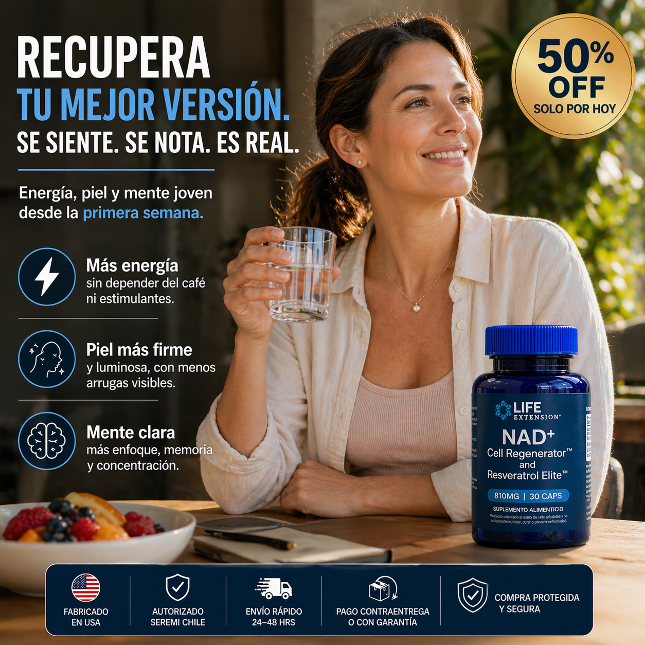 Life Extension NAD+ Cell Regenerator