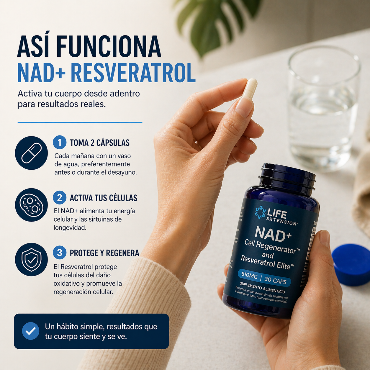 Life Extension NAD+ Cell Regenerator