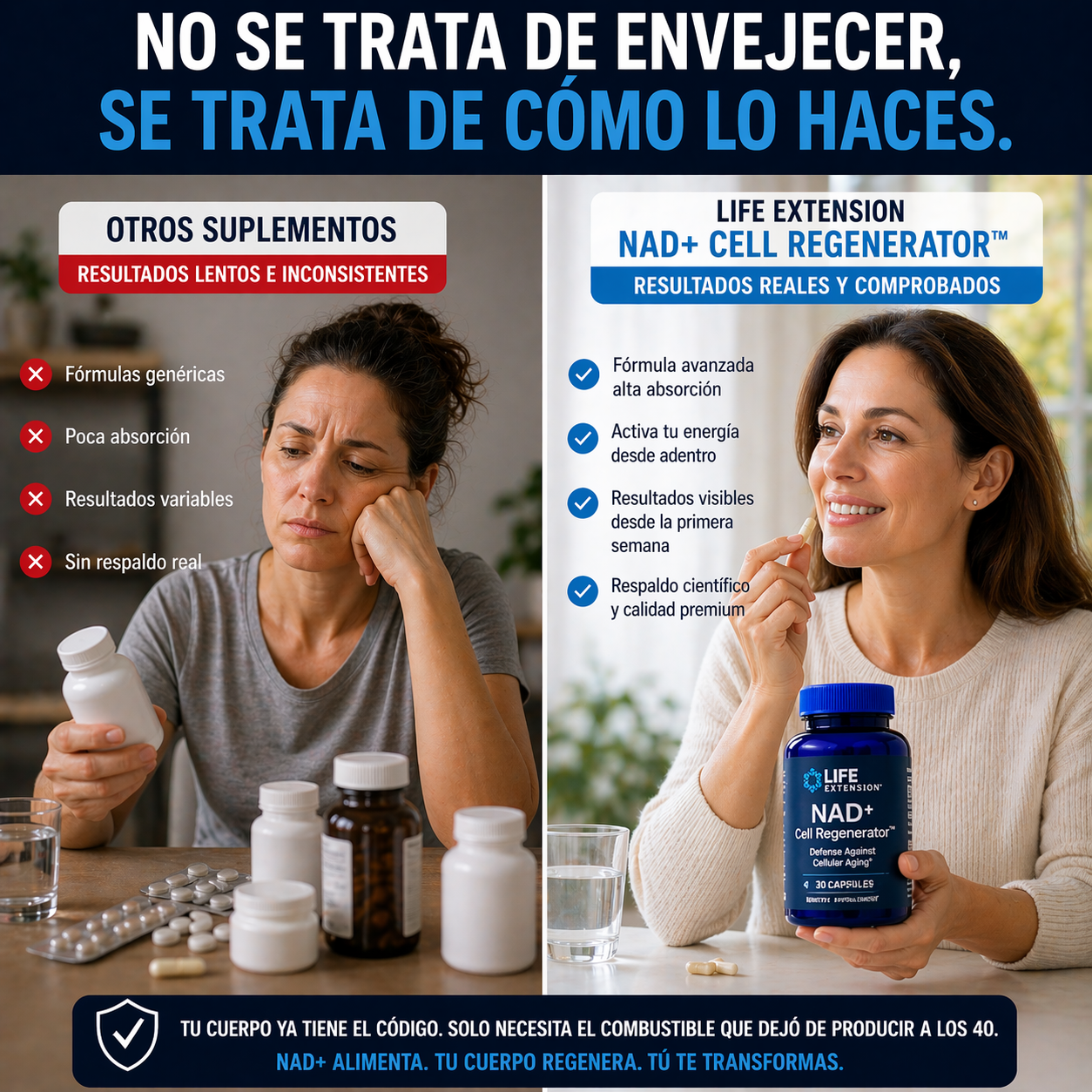 Life Extension NAD+ Cell Regenerator