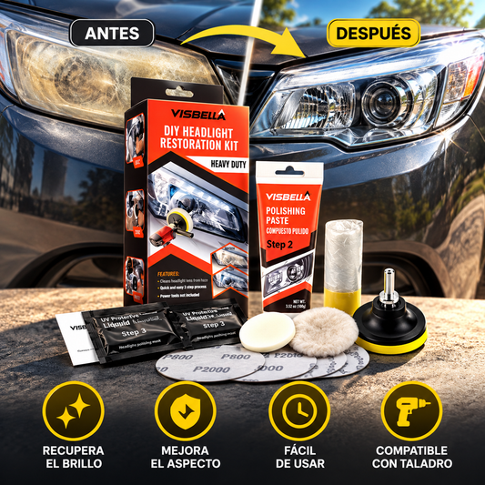 Restaurador de Faros para Taladro™